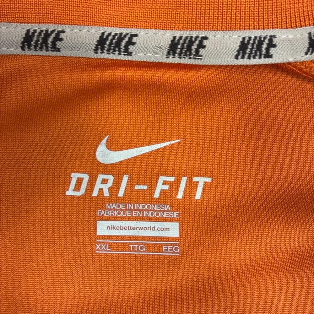 Nike Track Jacket Men XXL Burnt Orange Texas Longhorns Dri-FIT Full Zip NCAA